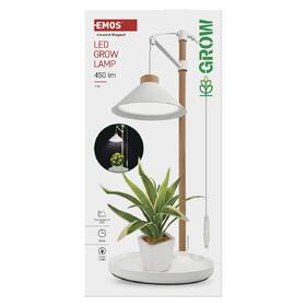 Lampa pro pěstování EMOS interiérová, 7 W, LED integrované, IP20 bílá

 obrázek produktu 7 z 9