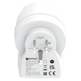 Cestovní adaptér Solight PA29PD20, USB A+C, 20W, do Spojených států, typ B bílý

 obrázek produktu 2 z 6