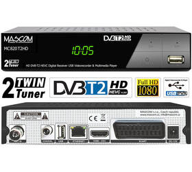 Set-top box Mascom MC820T2 HD 

 obrázek produktu 2 z 2