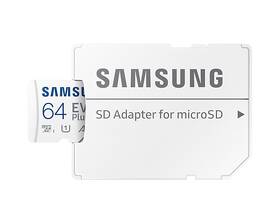 Paměťová karta Samsung 64GB UHS-I U1 (130R)/30W + SD adaptér 
