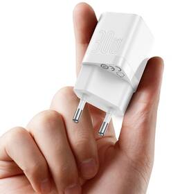 Nabíječka do sítě Baseus GaN3 IC 30 W bílá

 obrázek produktu 6 z 9