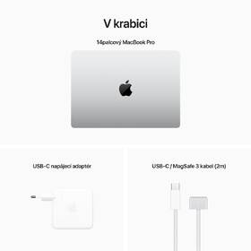 Notebook Apple 14" M2 Pro 10-CPU 16-GPU, 512GB - Silver CZ 

 obrázek produktu 8 z 8
