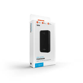 Powerbanka FIXED Zen 20 Pro, 20 000 mAh, 130W, LCD displej černá

 obrázek produktu 11 z 11