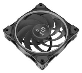 Ventilátor AKASA SOHO AR12 Reverse Blade, 120 mm, ARGB, PWM černý

 obrázek produktu 7 z 7