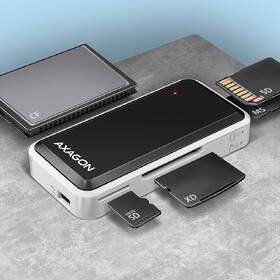 Čtečka paměťových karet Axagon MINI Card Reader USB 2.0, 5-slot černá

 obrázek produktu 2 z 6