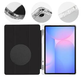 Pouzdro na tablet flipové Obal:Me MistyTab na Samsung Galaxy Tab S10 Lite/S9/S9 FE/S10 FE černé

 obrázek produktu 3 z 4