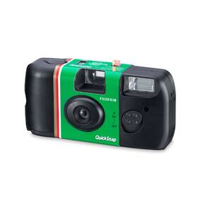 Analogový fotoaparát Fujifilm QuickSnap Flash 400/27 černý/zelený

 obrázek produktu 1 z 12