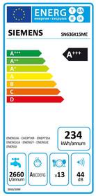 Myčka nádobí Siemens SN636X15ME 
