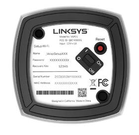 Přístupový bod (AP) Linksys Velop Mesh Wi-fi System, Small Factor Dual-Band, 2-Pack bílý

 obrázek produktu 6 z 6