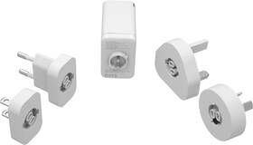 Cestovní adaptér Cubenest nabíjecí 2xUSB-C/1xUSB, 65 W GaN, EU, UK, US, AU 

 obrázek produktu 2 z 10