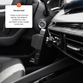 Držák na mobil FIXED Iconiq Vent s úchytem na ventilační mřížku černý

 obrázek produktu 5 z 6