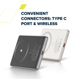 Powerbanka Canyon OnPower 505 Slim MagSafe PD20W 5000 mAh béžová

 obrázek produktu 13 z 14