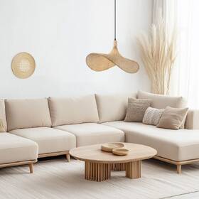 Závěsné svítidlo IMMAX BOHO SOMBRERO, D80cm, E27, přírodní ratan černé/hnědé

 obrázek produktu 3 z 4