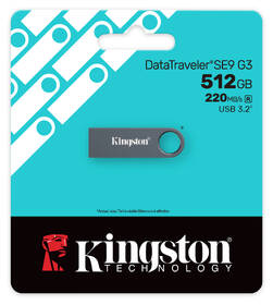USB Flash Kingston DataTraveler SE9 G3 512GB černý

 obrázek produktu 3 z 4