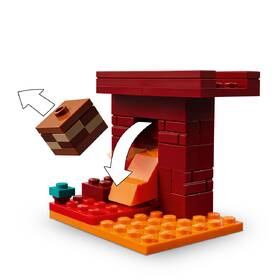 Stavebnice LEGO® Minecraft®  21266 Lávová bitva v Netheru 

 obrázek produktu 2 z 9