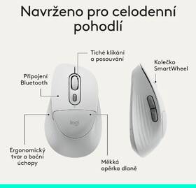 Klávesnice s myší Logitech Signature Comfort Plus MK880, US layout bílá

 obrázek produktu 13 z 23