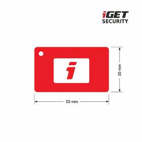 Příslušenství iGET SECURITY MP22, RFID karta červená

 obrázek produktu 1 z 2