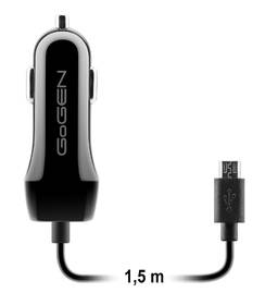 Adaptér do auta GoGEN integrovaný kabel (micro USB), 1x USB, 2,1A černý

 obrázek produktu 1 z 1