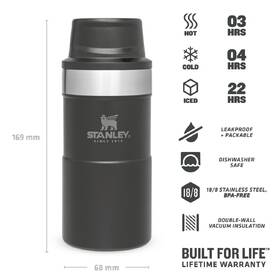 Termohrnek Stanley 250 ml černý

 obrázek produktu 4 z 9