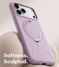 Kryt na mobil Torras Ostand Q3 Silicone na Apple iPhone 18 Pro fialový

 obrázek produktu 2 z 2