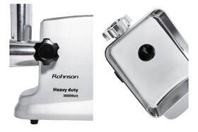 Mlýnek na maso Rohnson R-5430 Heavy Duty stříbrná barva
