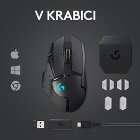 Myš Logitech G502 Lightspeed Wireless černá

 obrázek produktu 14 z 15