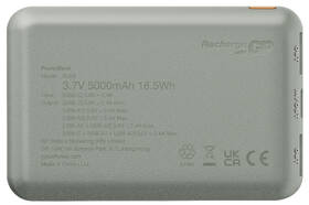 Powerbanka GP B+ Series, 12W 5000 mAh šedá/zelená

 obrázek produktu 2 z 5