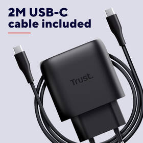 Nabíječka do sítě Trust MAXO 45W GaN, USB-C černý

 obrázek produktu 14 z 14