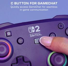 Gamepad Turtle Beach Afterglow Wave Wireless RGB, NS2 fialový

 obrázek produktu 10 z 14