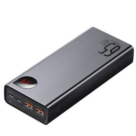 Powerbanka Baseus 20 000 mAh, 65 W černá

 obrázek produktu 3 z 13