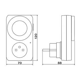 Spínač časový Elektrobock ZS10 

 obrázek produktu 4 z 5