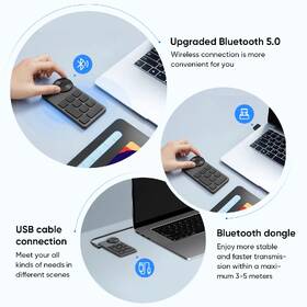 Ovladač XPPen Wireless Shortcut Remote 

 obrázek produktu 1 z 7