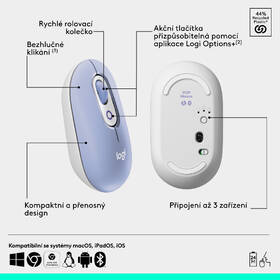 Myš Logitech POP fialová

 obrázek produktu 10 z 13