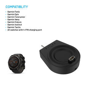 Nabíjecí adaptér FIXED USB-C na Garmin kompatibilní s Powerstation Uni černý

 obrázek produktu 1 z 7