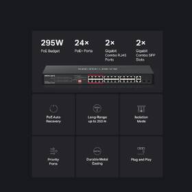 Switch Mercusys MS126CP (MS126CP) černý

 obrázek produktu 3 z 9