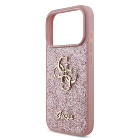 Kryt na mobil Guess Fixed Glitter 4G Metal Logo na Apple iPhone 18 Pro růžový

 obrázek produktu 3 z 6