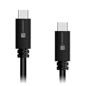 Kabel Connect IT Wirez USB-C/USB-C, 1m černý

 obrázek produktu 1 z 2
