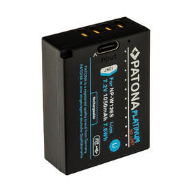 Baterie PATONA pro foto Fuji NP-W126S 1050mAh Li-Ion Platinum, USB-C černá

 obrázek produktu 3 z 4