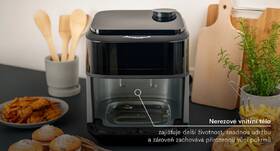 Fritéza horkovzdušná Remoska R301002 Vento SteamChef 6,3 l šedá

 obrázek produktu 13 z 15