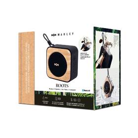 Přenosný reproduktor Marley Roots černý/hnědý

 obrázek produktu 4 z 9