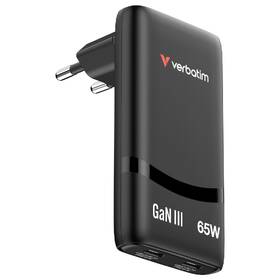 Nabíječka do sítě Verbatim Fold 'n' Go 65W, 2×USB-C PD3.0 černá

 obrázek produktu 1 z 12