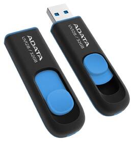 USB Flash ADATA Dash Drive UV128 32GB černý/modrý

 obrázek produktu 1 z 4