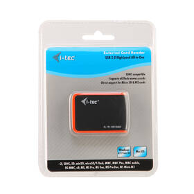 Čtečka paměťových karet i-tec All in One USB 2.0 černá

 obrázek produktu 2 z 2