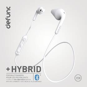 Sluchátka Defunc BT Earbud PLUS Hybrid bílá

 obrázek produktu 1 z 2