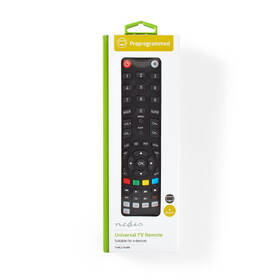 Dálkový ovladač Nedis univerzální TVRC2140BK černý

 obrázek produktu 1 z 1