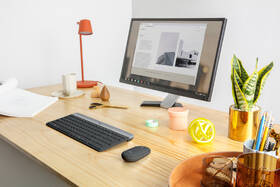 Klávesnice s myší Logitech MK470 Slim, CZ/SK šedá

 obrázek produktu 6 z 8