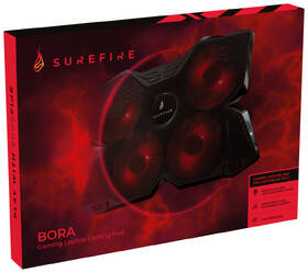 Chladící podložka pro NTB SureFire Bora Gaming do 17" černá/červená

 obrázek produktu 7 z 7