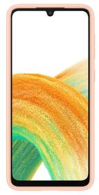 Kryt na mobil Samsung Galaxy A33 5G s kapsou na kartu - peach 

 obrázek produktu 3 z 4