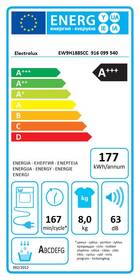 Sušička prádla Electrolux EW9H188SCC bílá

 obrázek produktu 1 z 5