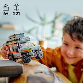 Stavebnice LEGO® City 60447 Terénní horské nákladní auto 4x4 

 obrázek produktu 5 z 9